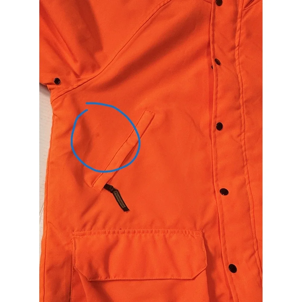 REMINGTON 4-in-1 - Men's Blaze Orange Hooded Interchange Hunting Jacket - Large‎